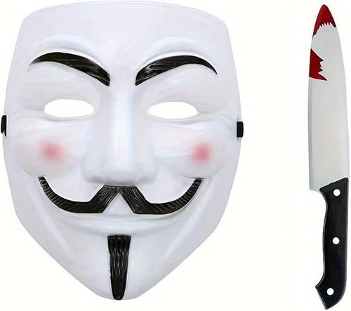 For vendetta face - v,