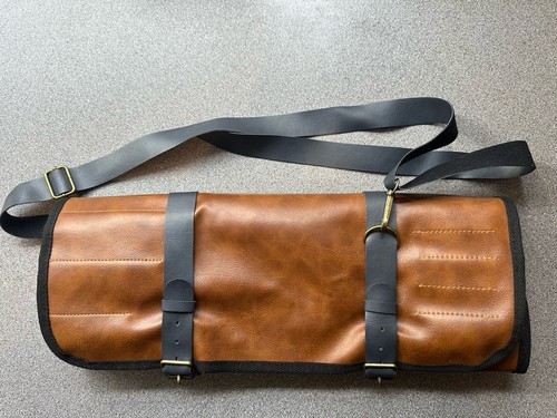 Chefs faux leather apron - chefs,