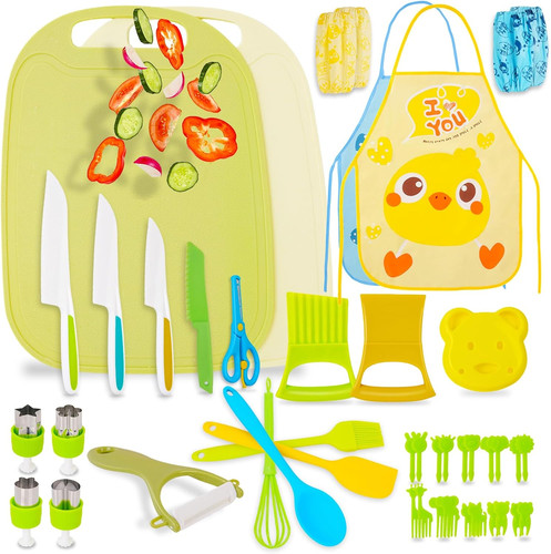 Kids cooking set pieces - cooking, set,