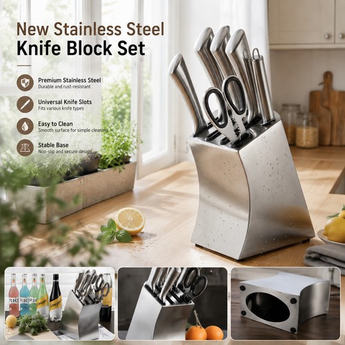 New stainless steel knife - new,